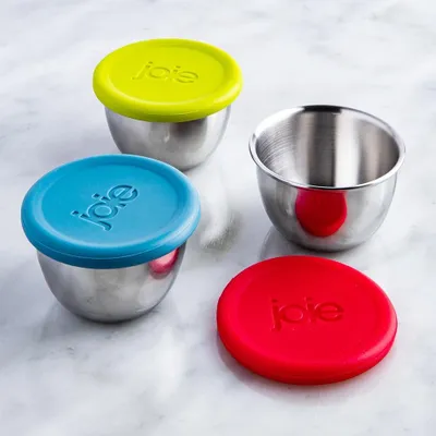Joie On The Go Condiment Container with Lid - Set of 3