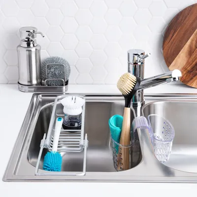 iDesign Sinkworks Silicone Sink Organizer