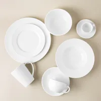 A La Carte 'Oxford' Porcelain Side Plate (White)