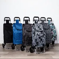 KSP Trek 'Terrazo' Shopping Trolley (Multi Colour)