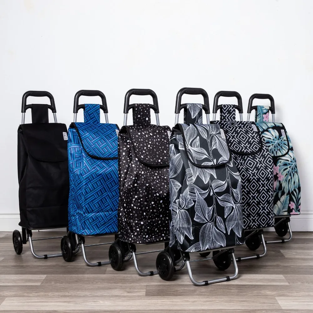 KSP Trek 'Flora' Shopping Trolley (Blue)