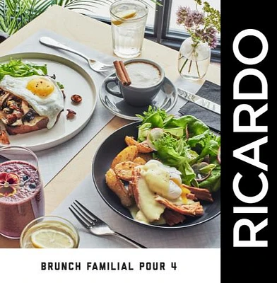 BRUNCH FAMILIAL POUR QUATRE