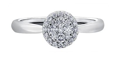 Diamond Ladies Engagement Ring
