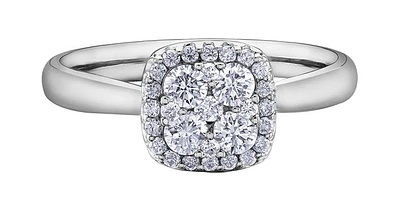 Diamond Ladies Engagement Ring