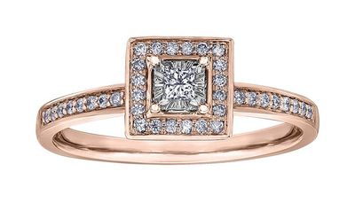 I am Canadianâ¢ Diamond Ladies Engagement Ring