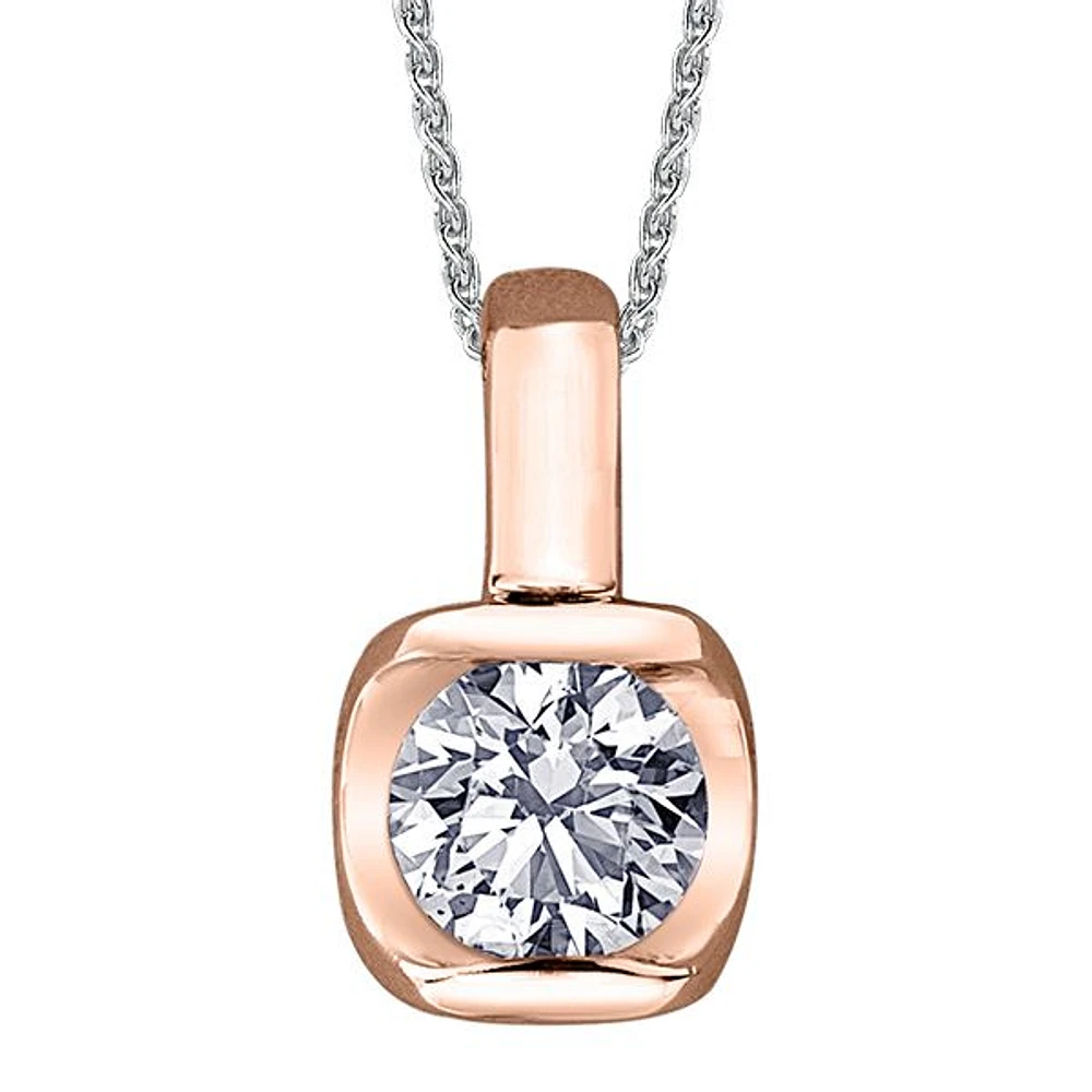 I am Canadian™ Diamond Solitaire Pendant