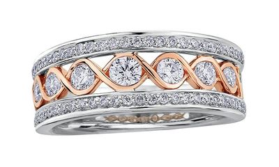 Maple Leaf Diamondsâ¢ Ladies Ring
