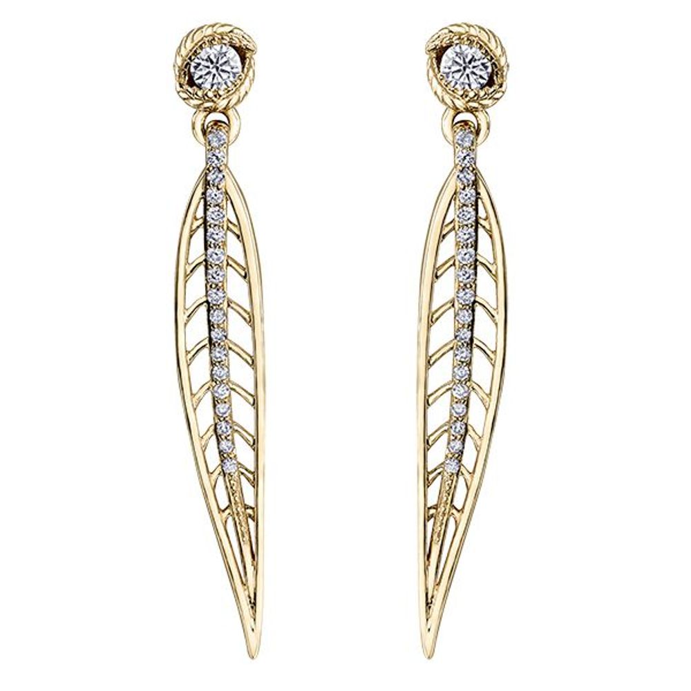 Maple Leaf Diamonds™ Willow Earrings