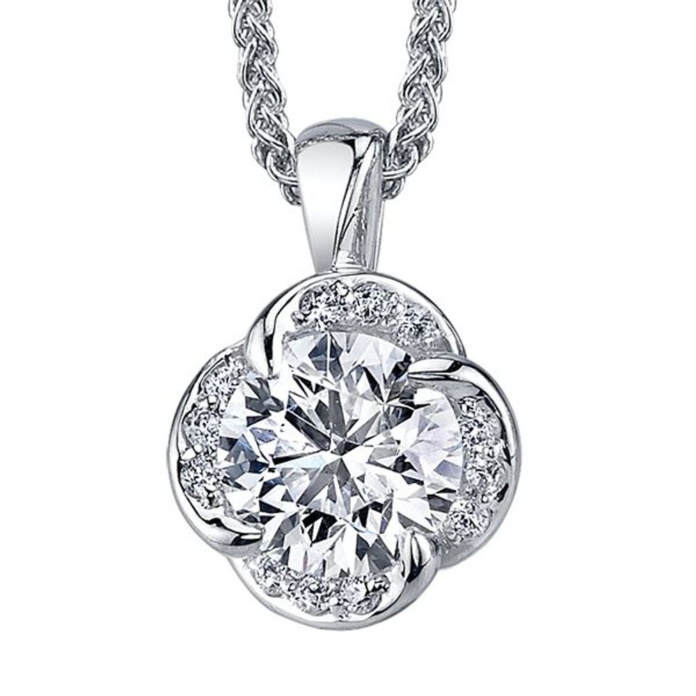 Maple Leaf Diamondsâ¢ Windâs Embraceâ¢ Pendant