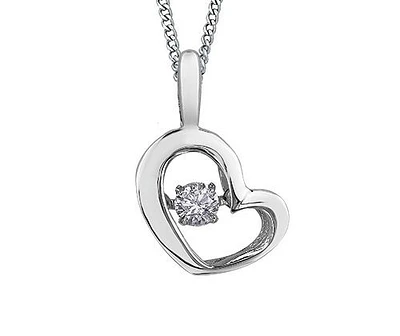 Pulse™ Diamond Solitaire Pendant