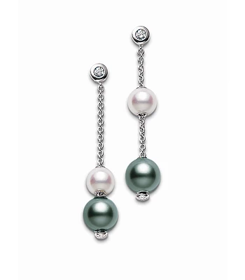 Pearls in Motion earrings