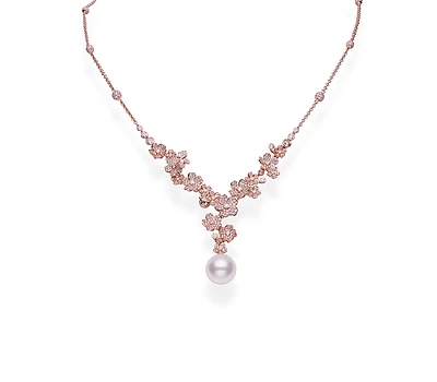 White South Sea cultured pearl pendant