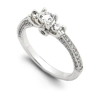 White Gold Engagement Ring