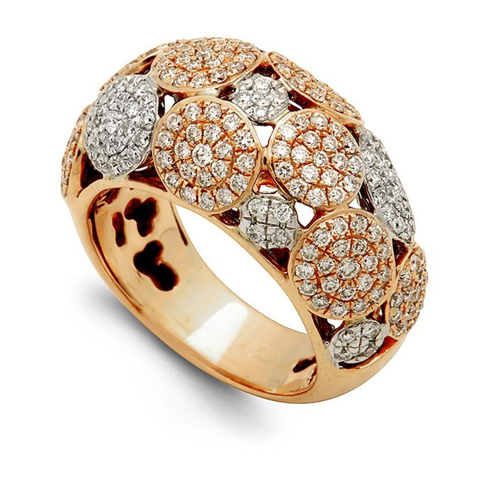 Three-Tone Gold Ring