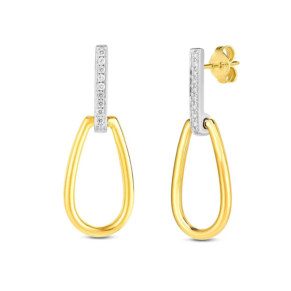 18K Gold Classic Parisienne Earrings