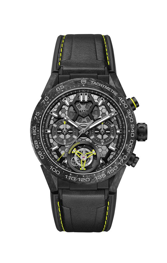 TAG HEUER CARRERA 
CALIBRE HEUER02T NANOGRAPH