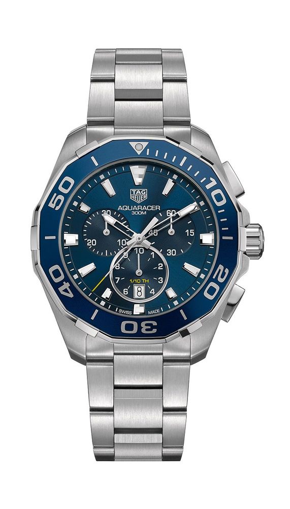 Aquaracer 300M Aluminum Bezel Quartz Chronograph