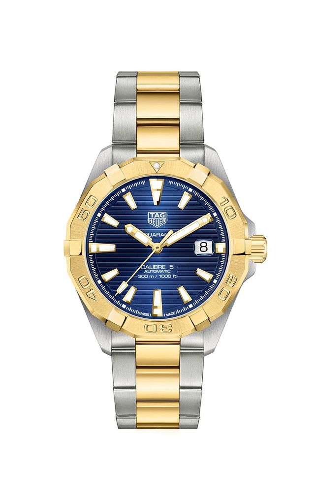 Aquaracer 300M Steel & Gold Calibre 5 watch