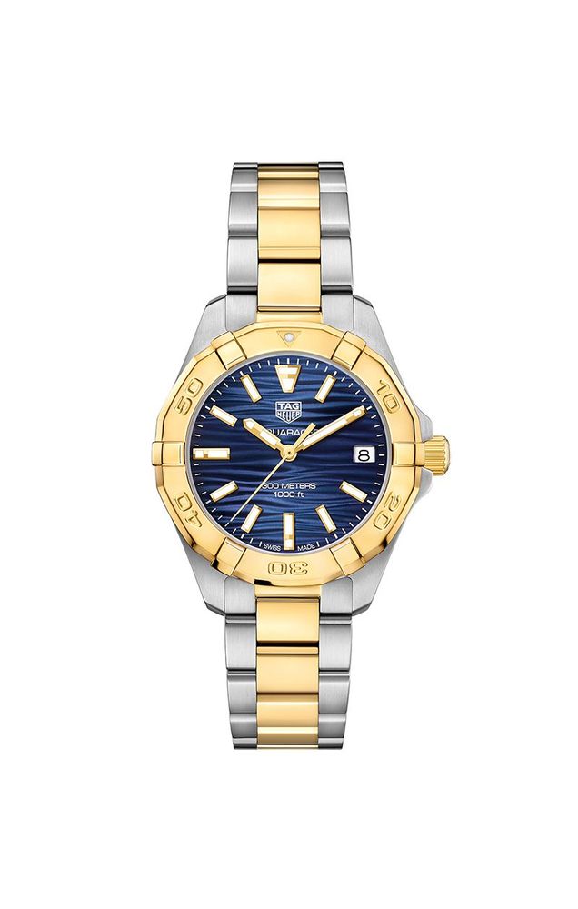 Aquaracer 300M Steel & Gold Quartz Watch