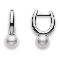 Akoya cultured pearl earrings