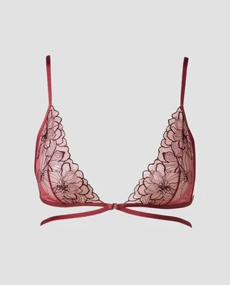 Unlined Triangle Cup Bra
