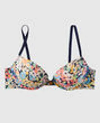 Remix Cotton Push Up Bra