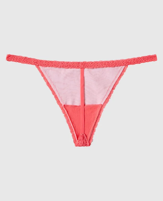 La Senza Remix Cotton Thong Panty