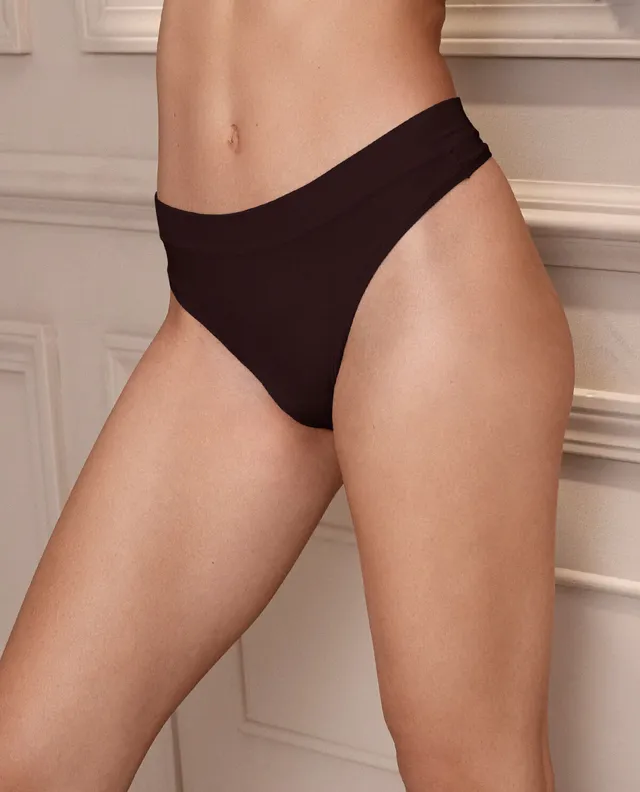 Microfiber Mid-Rise Thong Panty, Sonoma Underwear Near Me
