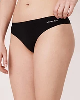 Culotte tanga coton contours fusionnés