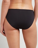 Culotte bikini microfibre dos lisse