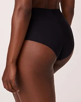 Culotte bikini taille haute microfibre invisible