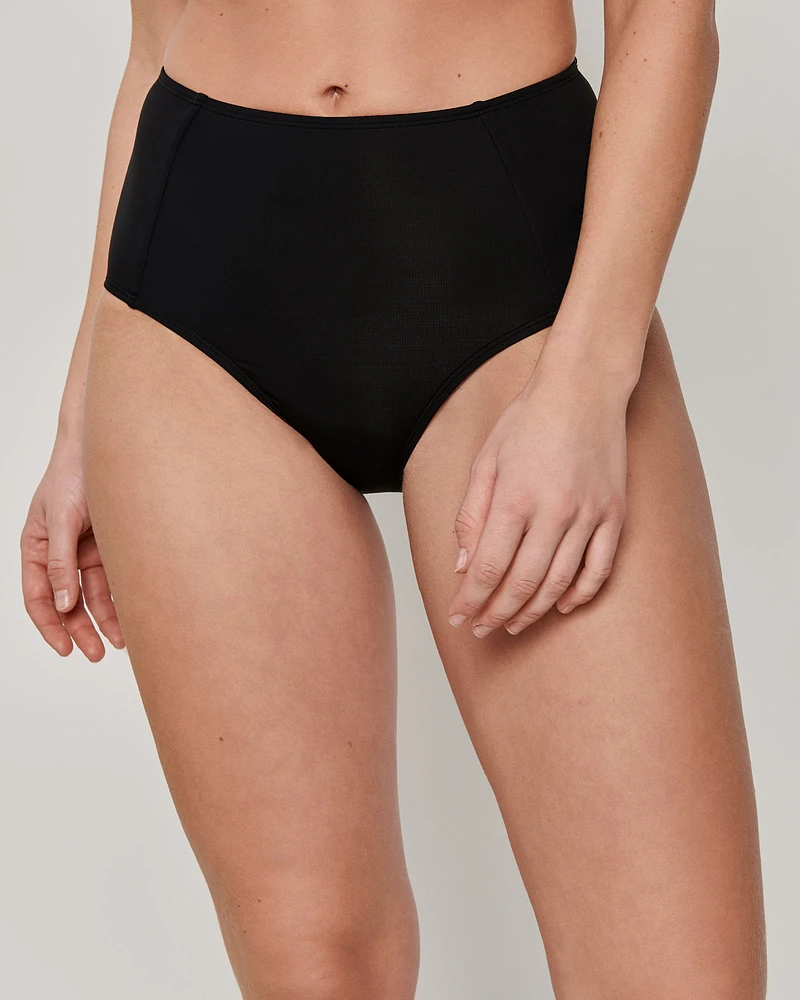Bas de bikini taille haute