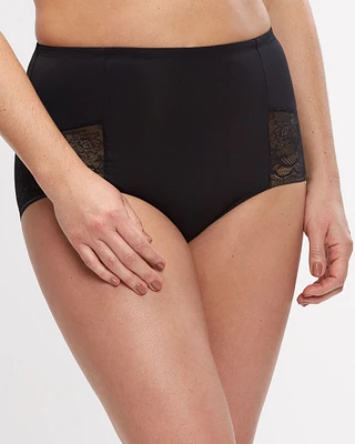 Culotte bikini taille haute amincissante