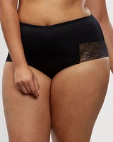 Culotte bikini taille haute amincissante