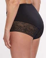 Culotte bikini taille haute amincissante