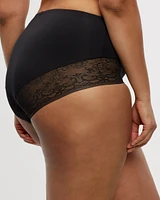 Culotte bikini taille haute amincissante