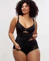 Culotte bikini taille haute amincissante