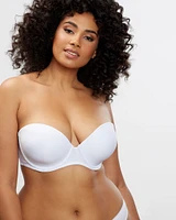 Push-up Strapless Demi Bra