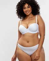 Push-up Strapless Demi Bra