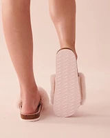 Open Slide Slippers
