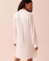 Tunique boutonnée longue
