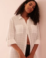 Tunique boutonnée longue