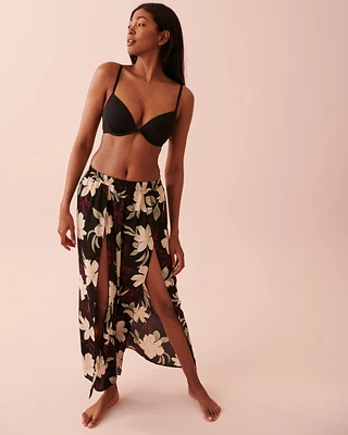 Jupe longueur maxi en chiffon