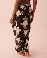 Maxi Length Chiffon Skirt