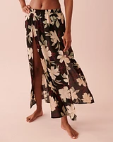 Maxi Length Chiffon Skirt
