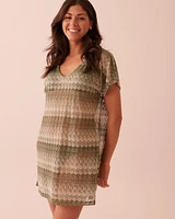Tunique ample en crochet