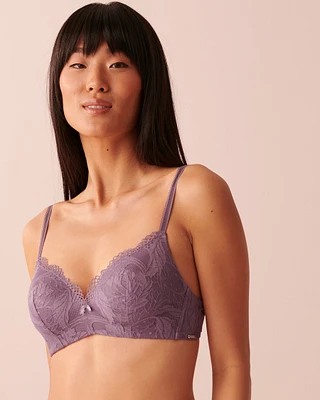 Soutien-gorge doublure légère sans armatures en dentelle