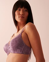 Soutien-gorge doublure légère sans armatures en dentelle