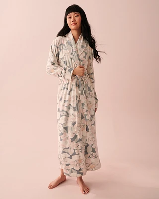 Velvety Softness Long Robe