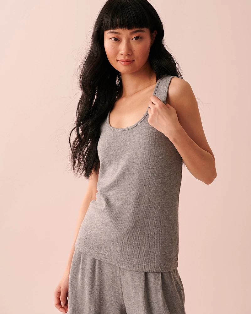 Camisole côtelée